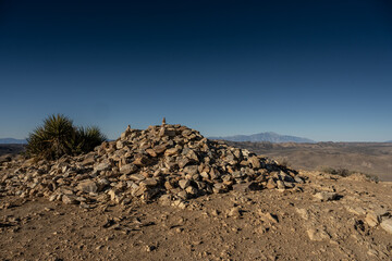 Rocky Pile At The Summit Of Ryan Mountain