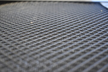 metal grid background