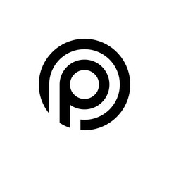 P letter logo design