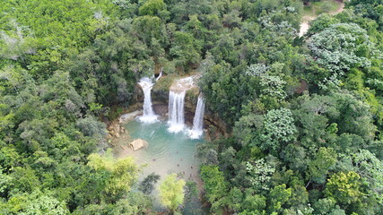 SALTO ALTO BAYAGUANA - CASCADA FOTO AEREA 