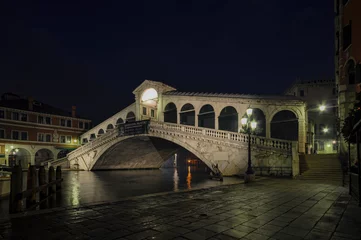 Fotobehang Rialtobrug Rialto bridge in Venice