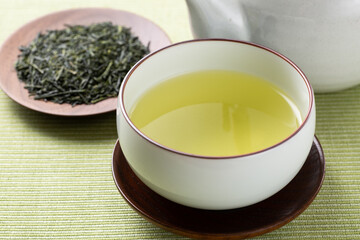 日本茶と茶葉