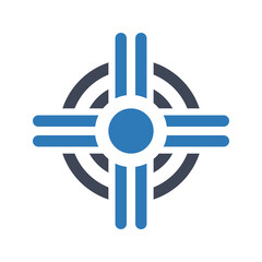 Shooting target icon