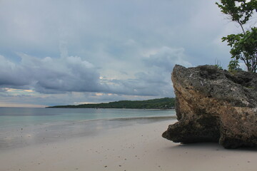 Beautiful beach with white sand