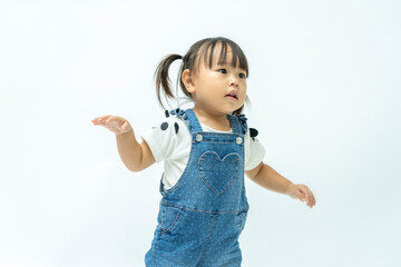 かわいい二歳児の女の子