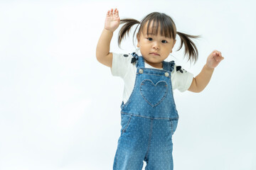 かわいい二歳児の女の子