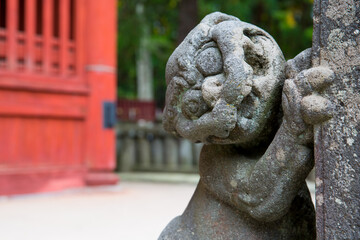岩木山神社　狛犬