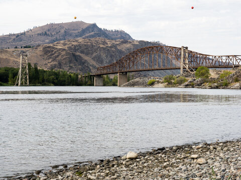 View of Beebe Bridge from Beebe Bridge Park - Orondo, WA, USA