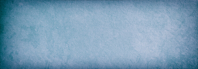 Texture of old blue paper with space for text