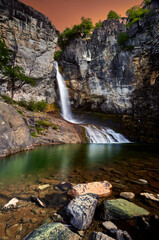 Chorrillo del Salto, El Chalten, Santa Cruz, Argentina.
