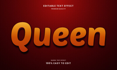 Queen 3d text effect
