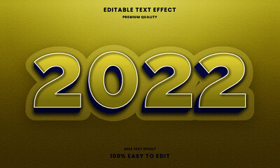 2022 3d text effect, 2022 editable text effect