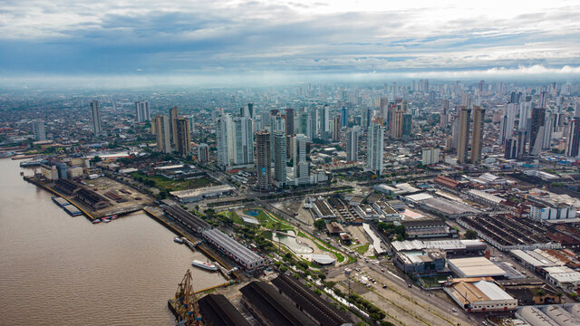 City of Belem do Para, north of Brazil