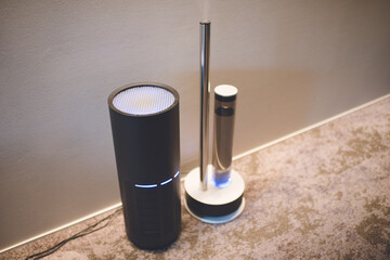 高性能空気清浄機＆超音波加湿器