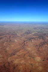 Dessert of Australia, from airplane