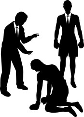 ボクシングビジネスマン