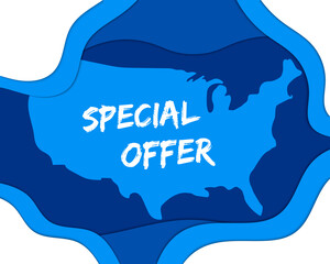 America Independence Day Special Offer Sale Paper