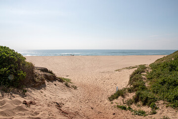 Entrance onto Beach Through Rehabilitated Sand Dunes