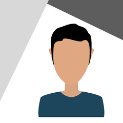 User profile icon vector illustration design isolated