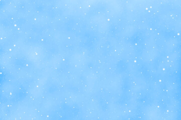 Abstract snowfall background. 
