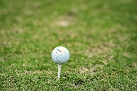 Illustrative editorial - Titleist golf ball