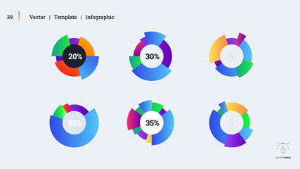 Minimalistic infographic presentation slide.