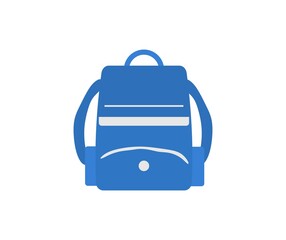 design about school bag icon