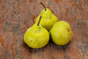 Sweet tasty Green pear heap