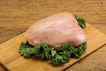 Whole skinless chicken breast fillet