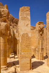 Statues in the Mortuary Temple of Hatshepsut, Egypt