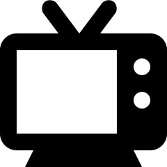 Tv Vector Solid Icon