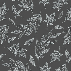 Fototapeta premium Floral seamless patterns. Vector design for paper, cover, fabric, interior decor