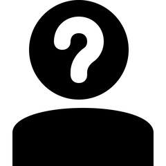 Help Glyph Vector Icon