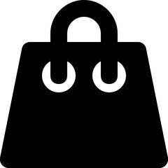 Handbag Glyph Vector Icon
