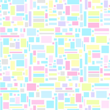 Background. Seamless texture. Universal pattern. Abstract geometric wallpaper. Geometric art. Print for textiles, fabrics, polygraphy, posters. Greeting cards. Cute texture. Pastel colors