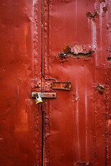 old red door