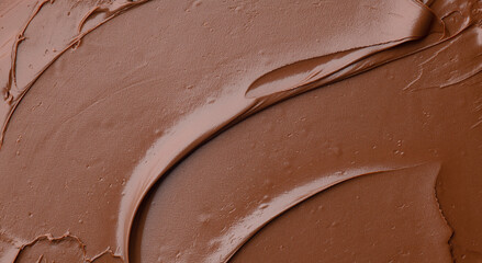 melted chocolate background