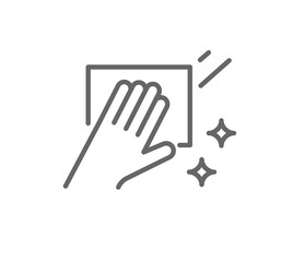 Hand Clean icon vector set