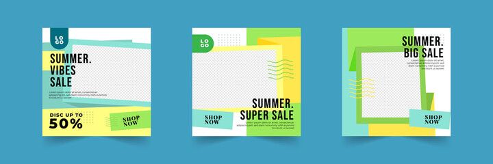 summer sale social media post