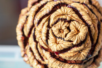 Crown seeds of the Giant Redwood Tree - stock photo
