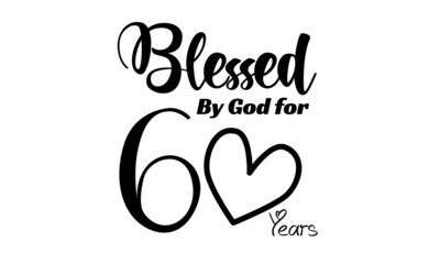 Happy Birthday, Typography for print or use as poster, card, flyer or T Shirt