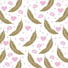 feather pattern background