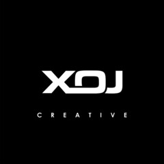 XOJ Letter Initial Logo Design Template Vector Illustration