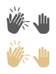 hands clapping icon