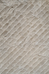 New ecru relief limestone closeup
