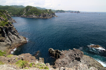 静岡県伊豆半島最南端の石廊崎（いろうざき）