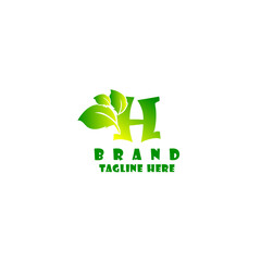 Harvest Letter H Logo Template Design Vector