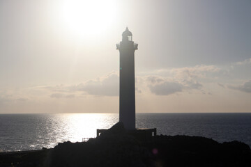 沖縄本島最西端の残波岬灯台