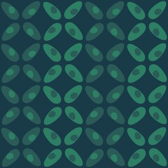 Spotted abstract seamless pattern - decorative accent for any surfaces.