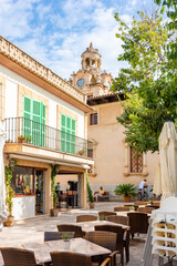 Naklejka na ściany i meble Streets and architecture of Palma de Mallorca, Spain